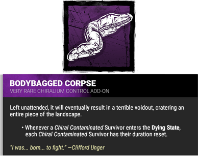 bodybagged corpse