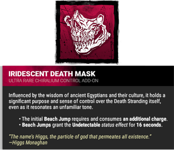 Iridescent Death Mask