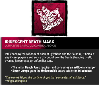 Iridescent Death Mask Iridescent Death Mask