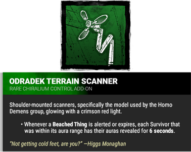 odradek terrain scanner