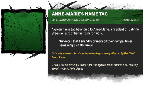 anne-marie&#39;s name tag