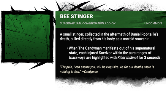 bee stinger