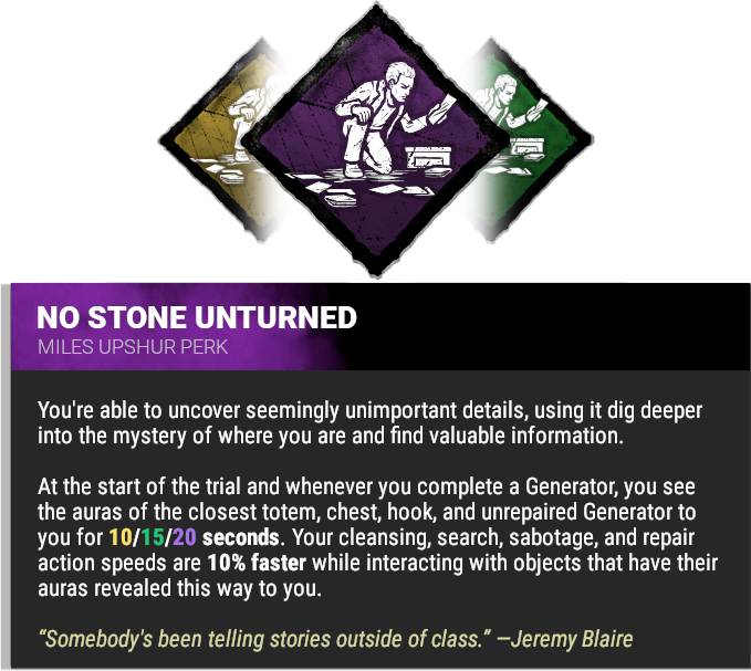 no stone unturned