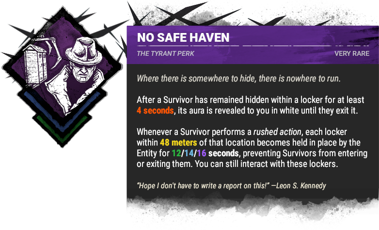 NO SAFE HAVEN