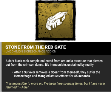 stone from the red gate