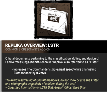 replika overview: lstr replika overview: lstr