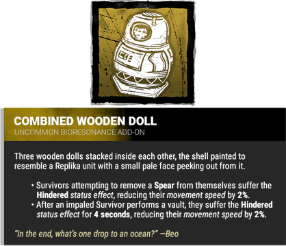 combined wooden doll