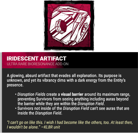 iridescent artifact iridescent artifact