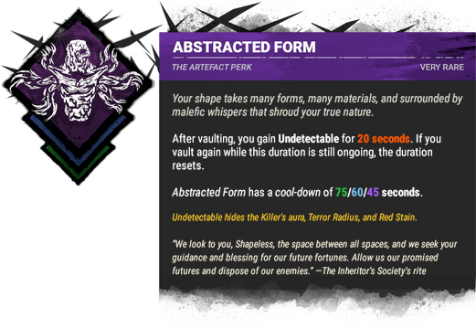abstracted form