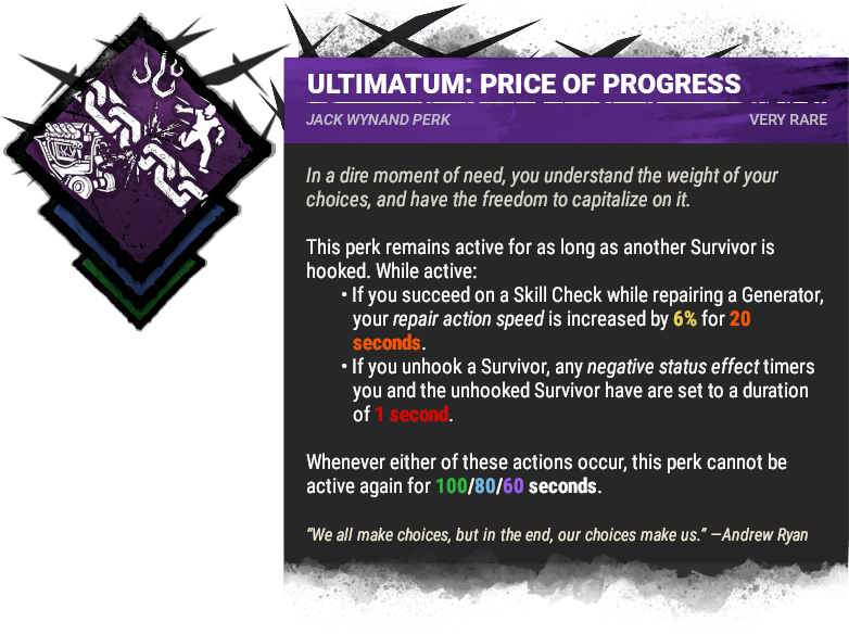 Ultimatum: Price of Progress