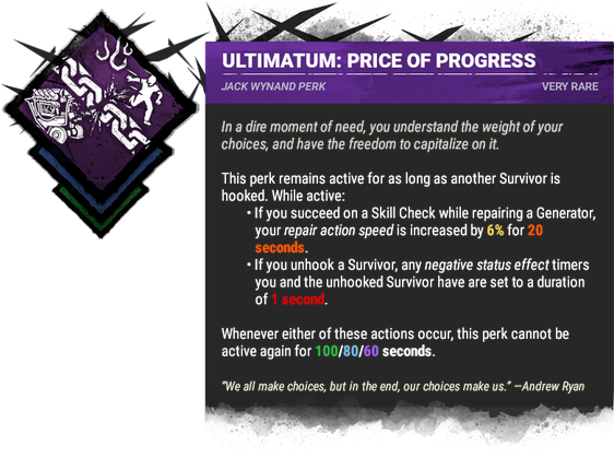 Ultimatum: Price of Progress Ultimatum: Price of Progress
