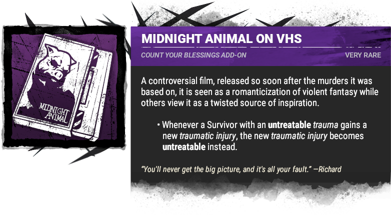 Midnight Animal on VHS Midnight Animal on VHS