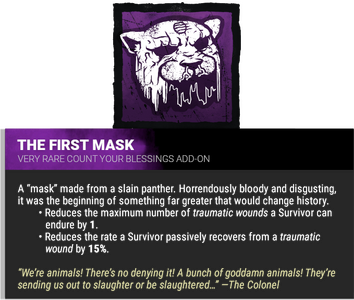 The First Mask