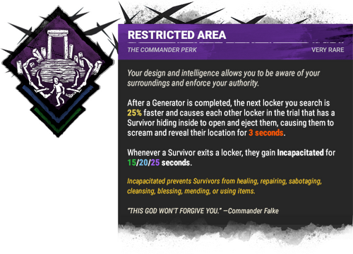 Restricted Area