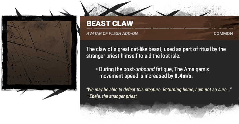 beast claw