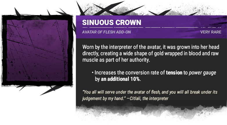 sinuous crown