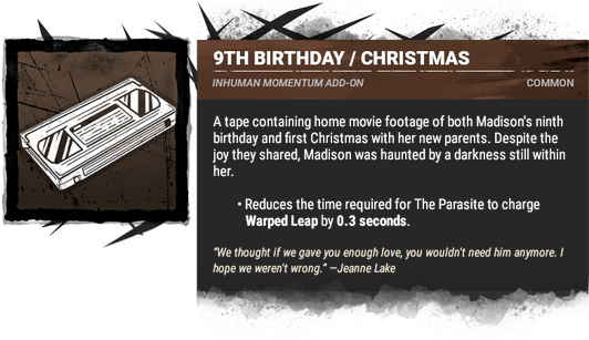 9th birthday / christmas