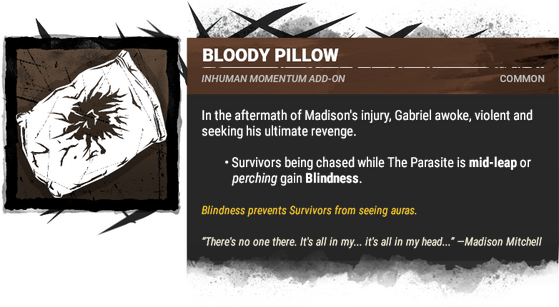 bloody pillow