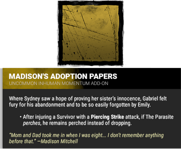madison&#39;s adoption papers