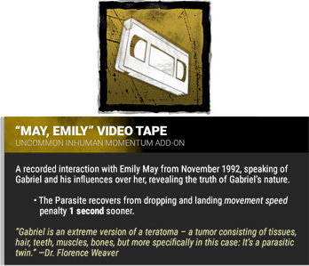 &quot;may, emily&quot; video tape