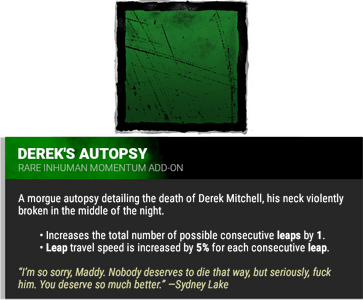 Derek's Autopsy