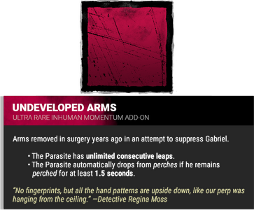 undeveloped arms