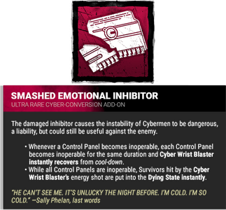 smashed emotional inhibitor