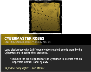 cybermaster robes