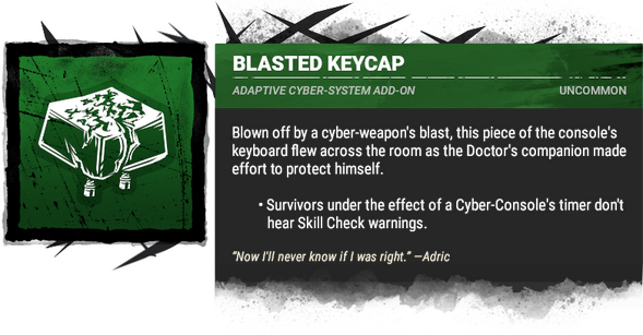 blasted keycap