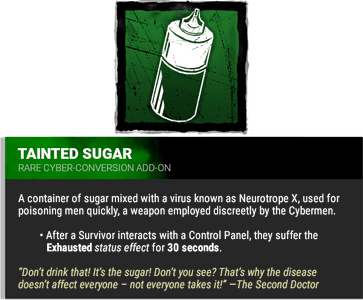 tainted sugar