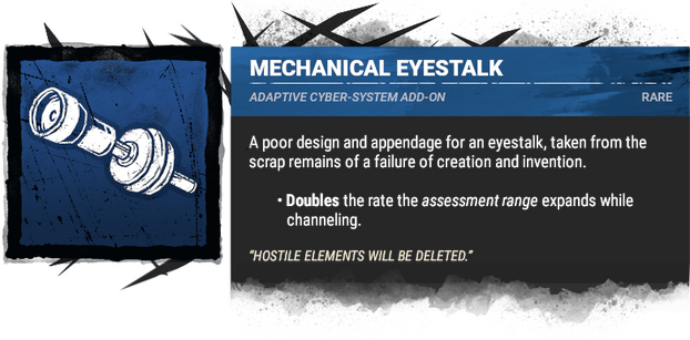 mechanical eyestalk