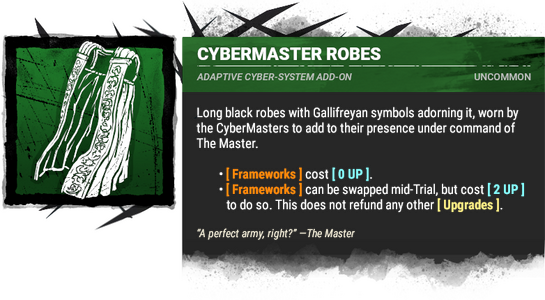 cybermaster robes