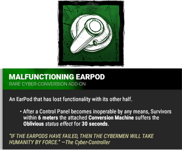 malfunctioning earpod