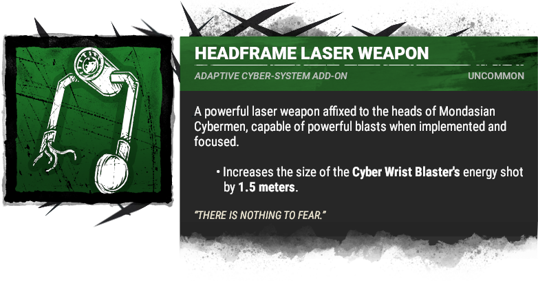 headframe laser weapon headframe laser weapon