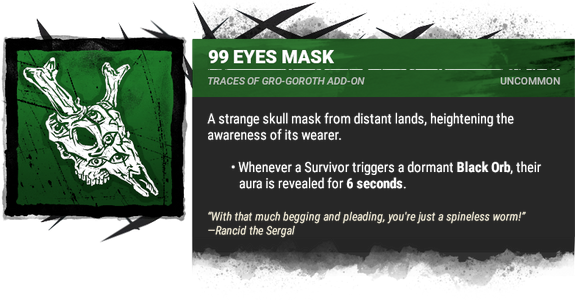 99 eyes mask 99 eyes mask