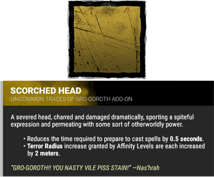 scorched head
