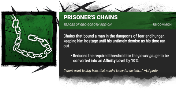 prisoner's chains prisoner's chains