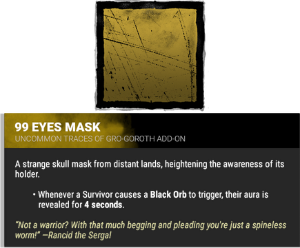 99 eyes mask