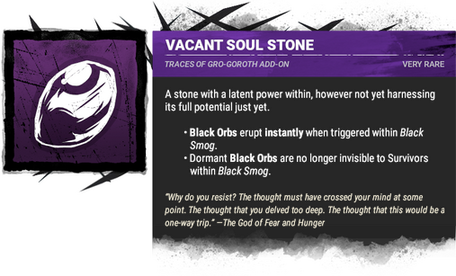 vacant soul stone