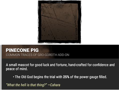 pinecone pig