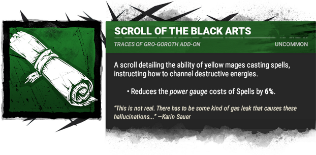 scroll of the black arts