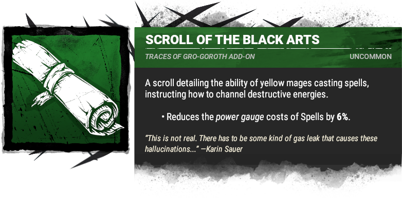 scroll of the black arts scroll of the black arts