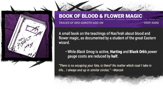 book of blood & flower magic