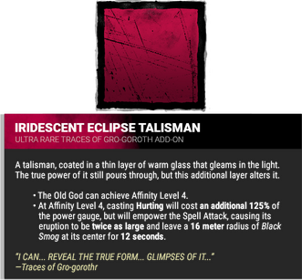 iridescent eclipse talisman