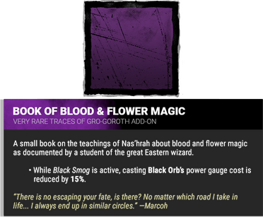 book of blood & flower magic