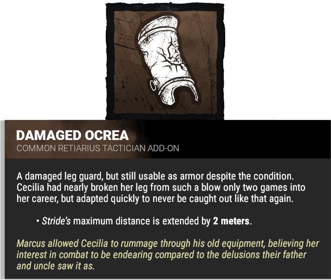 Damaged Ocrea Damaged Ocrea