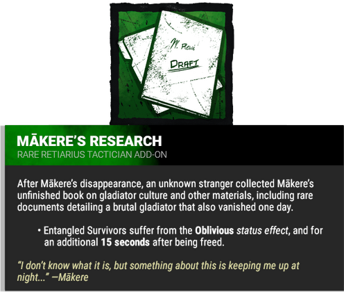 Mākere&#39;s Research