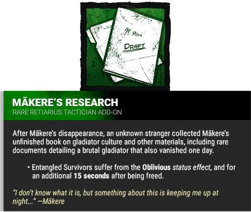 Mākere's Research