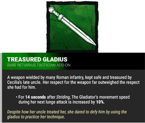 Treasured Gladius