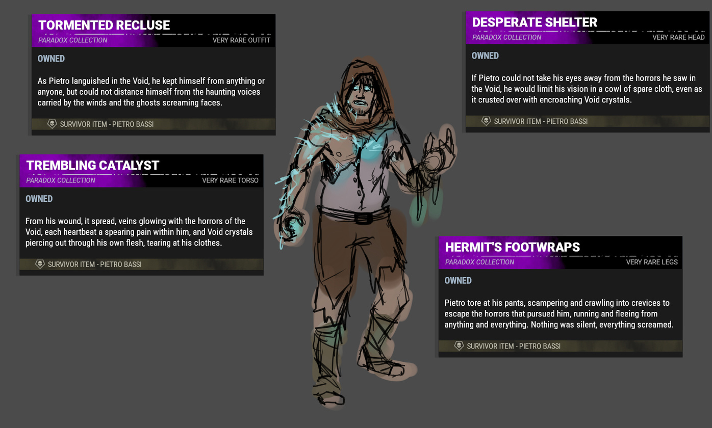 PARADOX TOME COSMETIC - "Tormented Recluse"